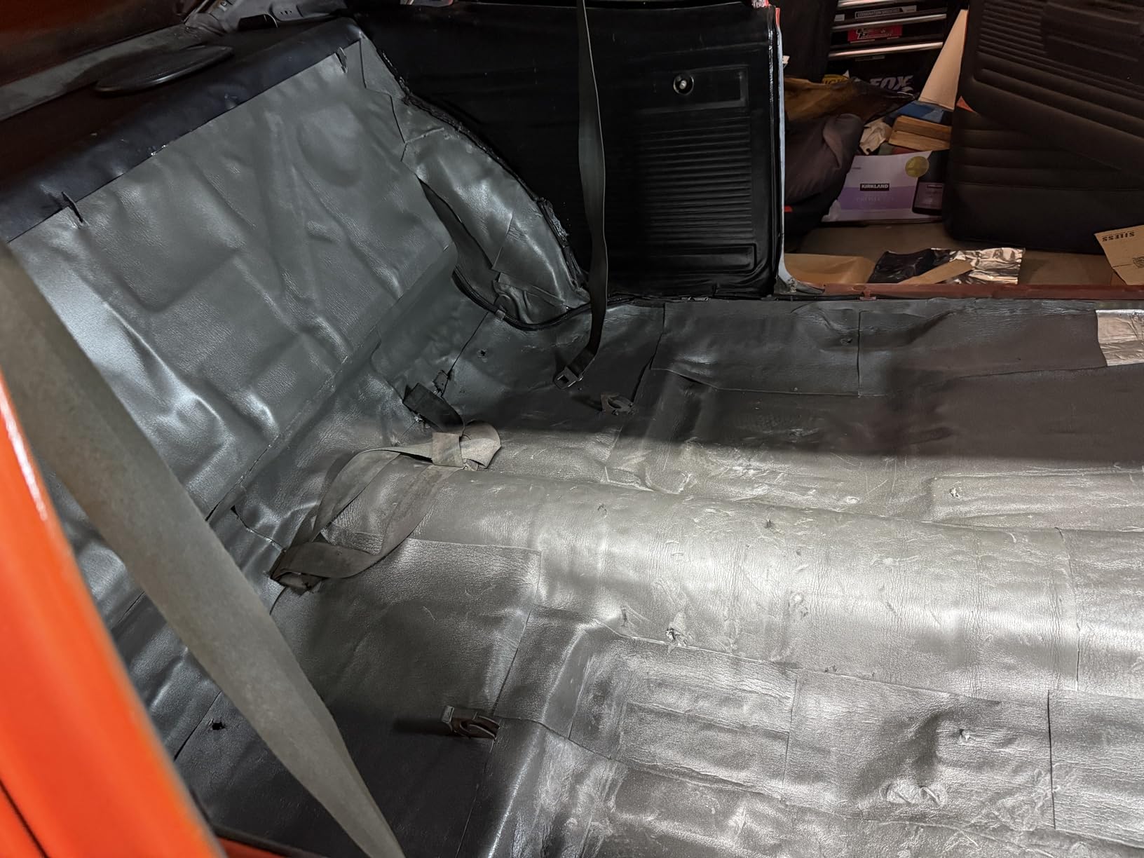 Siless Liner 157 (4 mm) mil 36 sqft Car Sound Deadening Closed Cell Foam & Heat Insulation Mat - PE Foam Sound Deadener Material & Heat Barrier customer photo 2