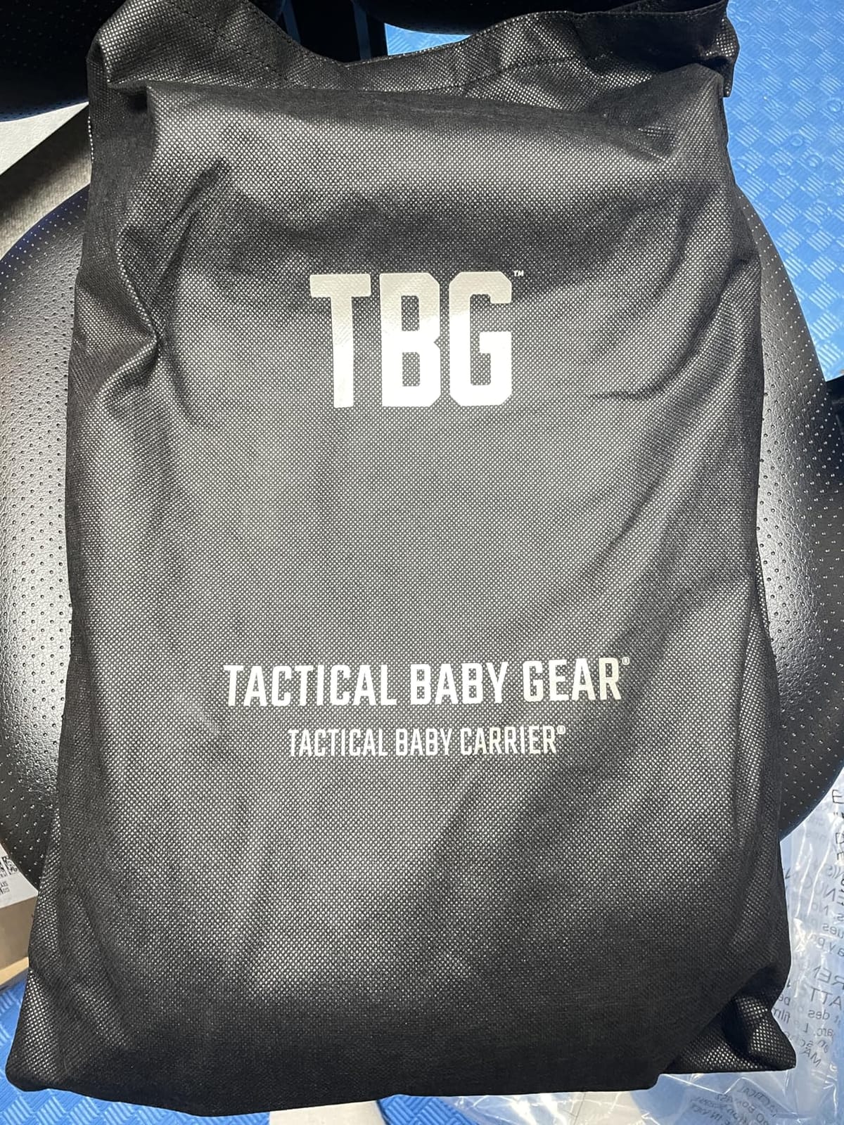 Tactical Baby Gear Tactical Baby Carrier for Dads - Black Camo | Ergonomic, hip-healthy carrier for infants and toddlers from 8-33 lb, designed for comfortable hands-free carry customer photo 2