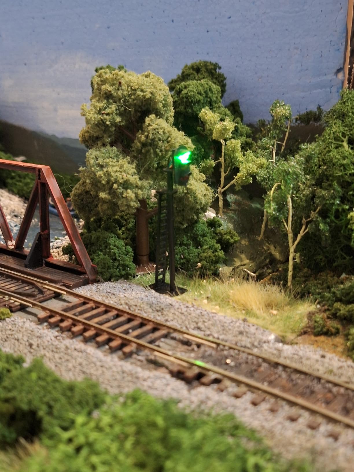 JTD04 5pcs Model Railway 3-Light Block Signals G/Y/R HO Scale 6.8cm 12V Led customer photo 2