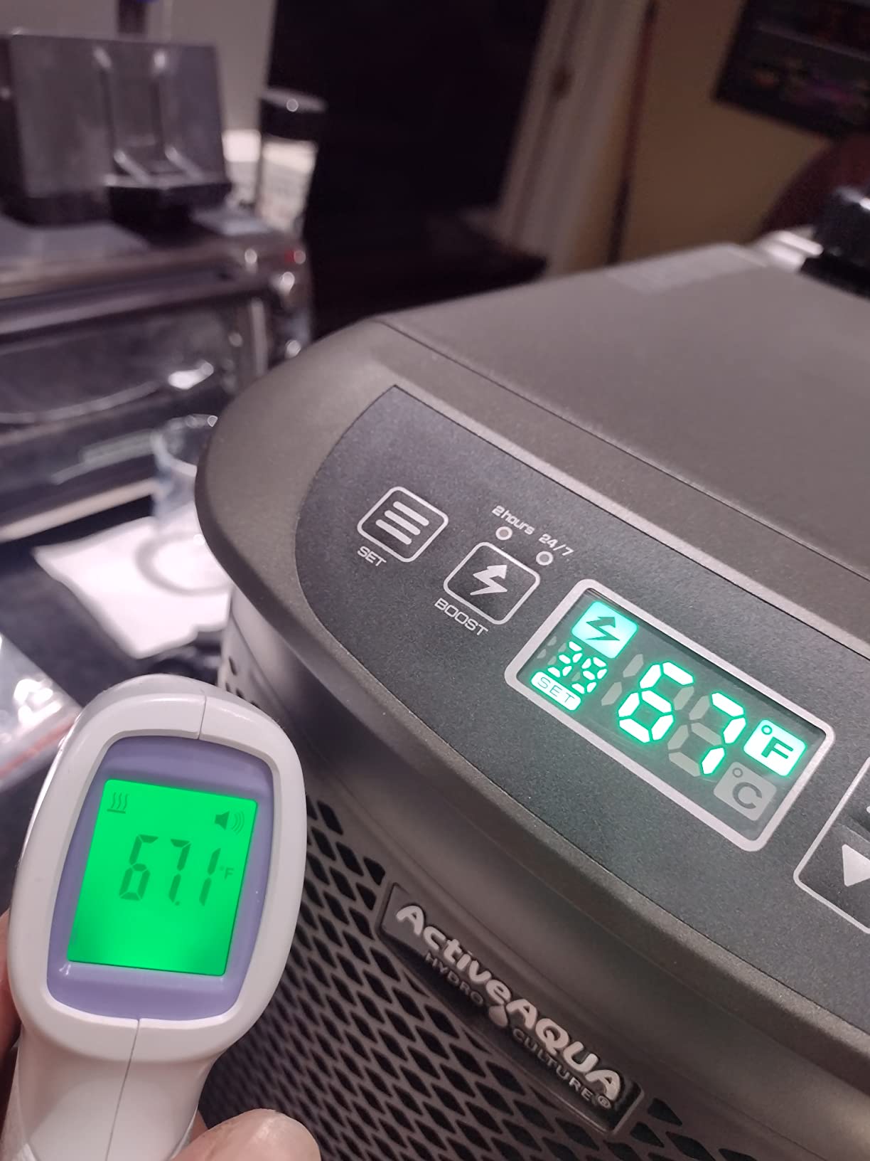 Active Aqua 0.10 HP Water Chiller with Boost | Cold Plunge & Ice Bath Cooler | Digital Temp Control | Fresh & Salt Water, Hydroponics, Aquariums | 10-40 Gal customer photo 2