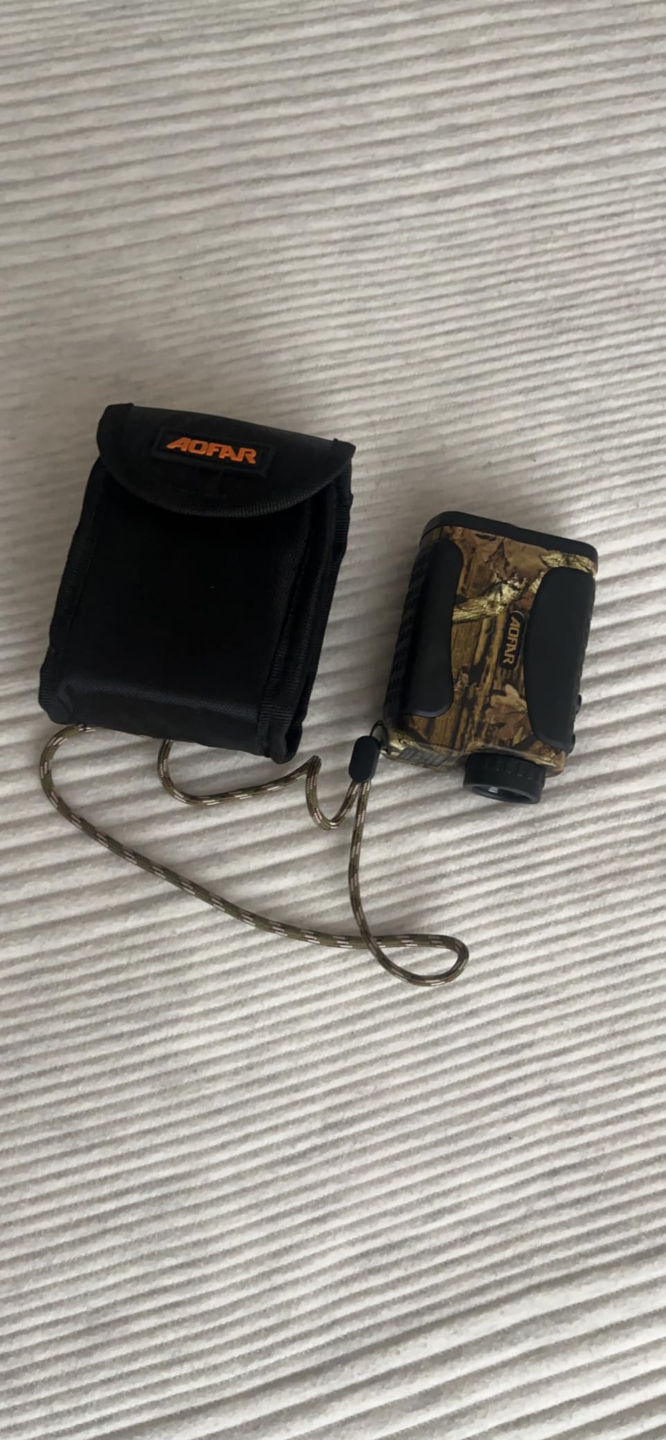 AOFAR HX-700N Hunting Range Finder 700 Yards Waterproof Archery Rangefinder for Bow Hunting with Range and Speed Mode, Free Battery, Carrying Case customer photo 1