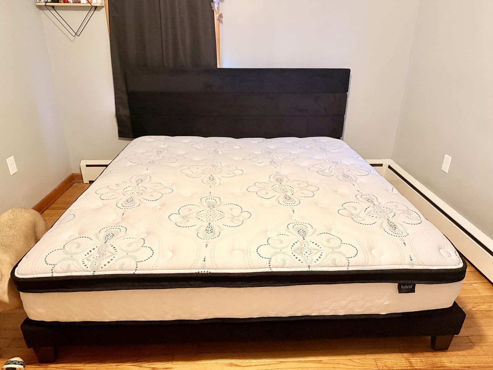 Signature Design by Ashley 10 Inch Full Hybrid Mattress, Medium Firm, Gel Memory Foam and Pocketed Coils, Chime Series customer photo 1
