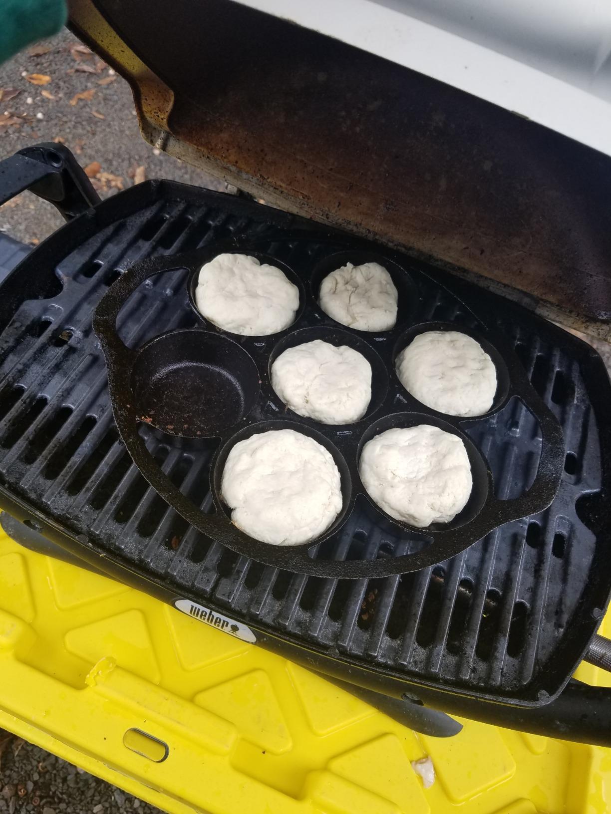 Commercial CHEF Biscuit Pan, Pre-Seasoned Cast Iron, CHCI4129 customer photo 2