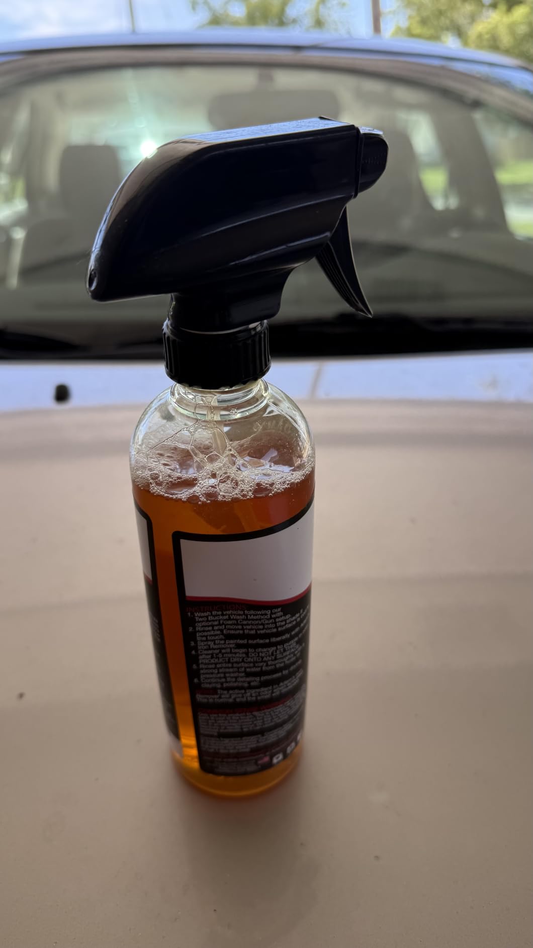 Adam's Iron Remover (16oz) - Iron Out Fallout & Stop Rust Remover Spray for Car Detailing Removes Iron Particles in Auto Paint, Wheels, Motorcycle, RV & Boat - Use Before Clay Bar, Wax or Car Wash customer photo 1