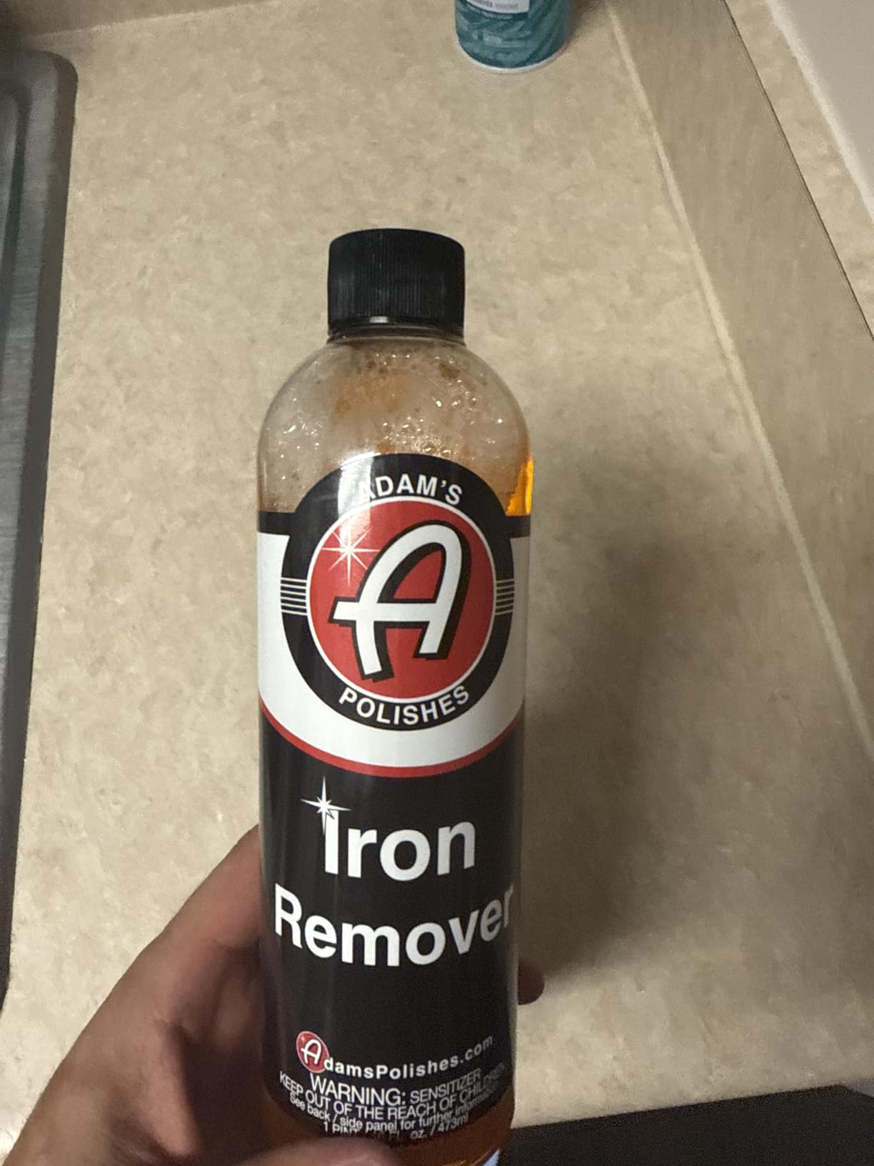 Adam's Iron Remover (16oz) - Iron Out Fallout & Stop Rust Remover Spray for Car Detailing Removes Iron Particles in Auto Paint, Wheels, Motorcycle, RV & Boat - Use Before Clay Bar, Wax or Car Wash customer photo 2