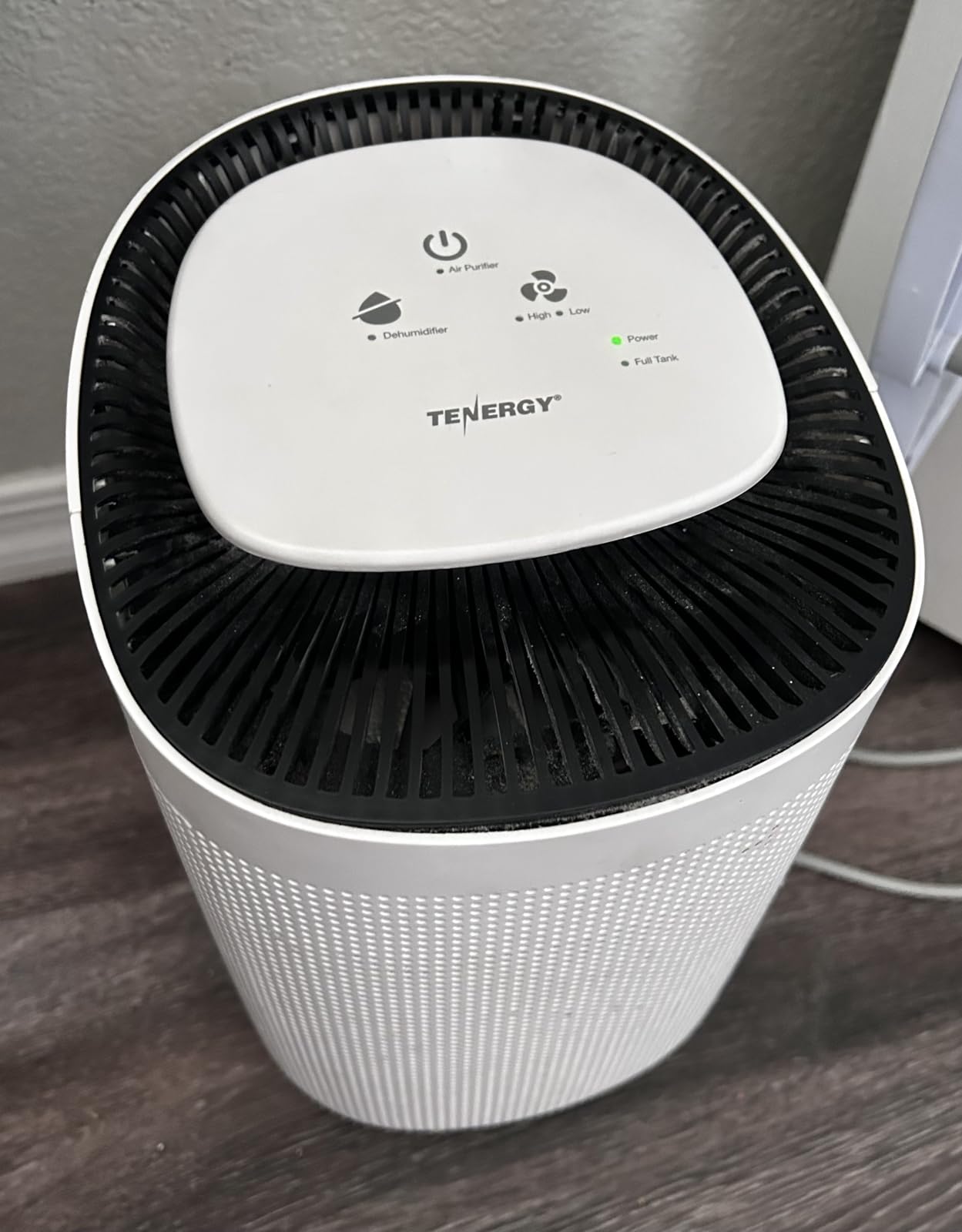 Tenergy Sorbi 1000ml Air Dehumidifier w/Purifying Function, True HEPA Filter, Auto Shutoff, Touch Control Adjustable Air Speed, Ultra-Quiet, Ideal for Closets & Bathrooms customer photo 2