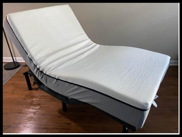 Blissful Nights Queen e3 Adjustable Bed Frame - Customizable Comfort with Wireless Remote Control, Head and Foot Incline, Easy Assembly, and 10 Year Warranty customer photo 2