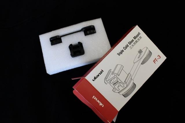 ULANZI PT-3 Triple Cold Shoe Mount Plate Mic Video Light Extension Bracket Compatible with DJI OSMO Mobile Zhiyun Smooth 4 Gimbal Stabilizer customer photo 1