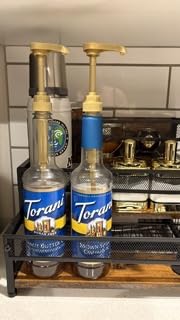 ALPENKOK 4 Pcs Coffee Syrup Pump, Compatible with Skinny, Torani, Davinci | Syrup Pump for 25.4 Oz (750ml) Glass Bottles; Dispenses 0.3 Oz; Coffee Bar Accessories & Dirty Soda Bar Supplies customer photo 1