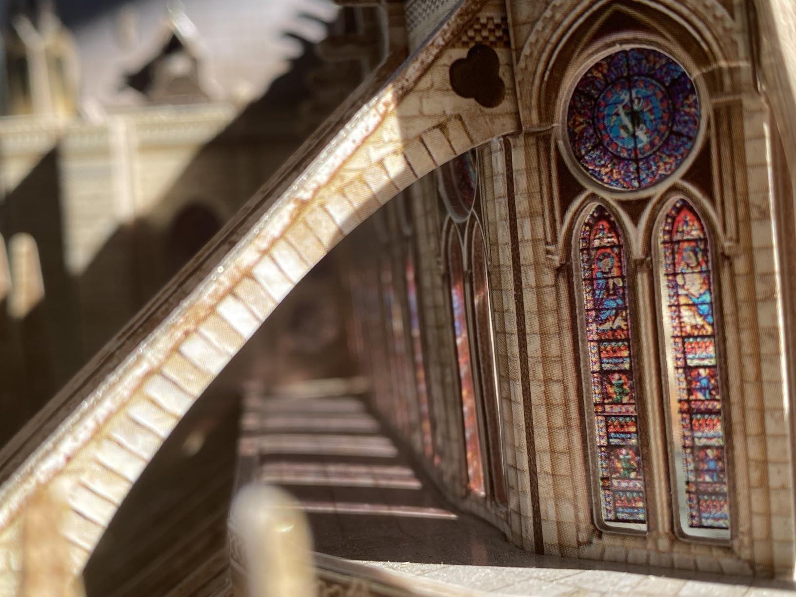 CubicFun Notre Dame de Paris 3D Puzzle with Opening Wall, 293 Pieces | Notre Dame de Paris Model with Opening Wall Detailed Interior No-Glue Build for Adults Gifts Christmas customer photo 1