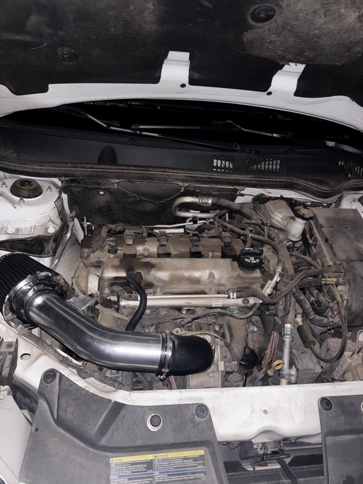 Rtunes Racing Short Ram Intake Kit for 05-10 Cobalt/07-10 G5 2.2L/2.4L (Black) | Also Fits 08-12 Malibu/05-07 Ion | Chrome Intake Pipe customer photo 1