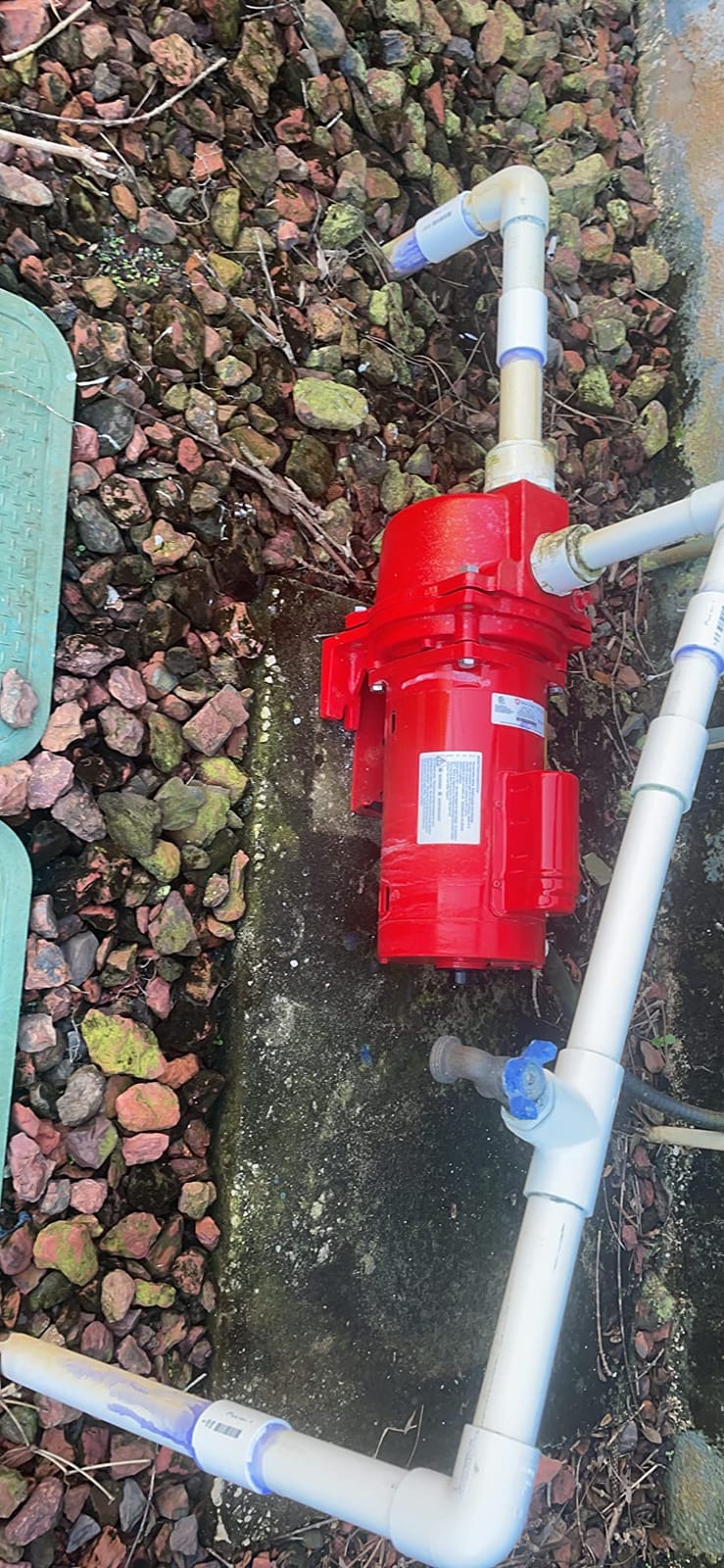 Red Lion RL-SPRK150 115/230 Volt, 1.5 HP, 71 GPM Cast Iron Sprinkler/Irrigation Pump with Thermoplastic Impeller, Red, 97101501 customer photo 1