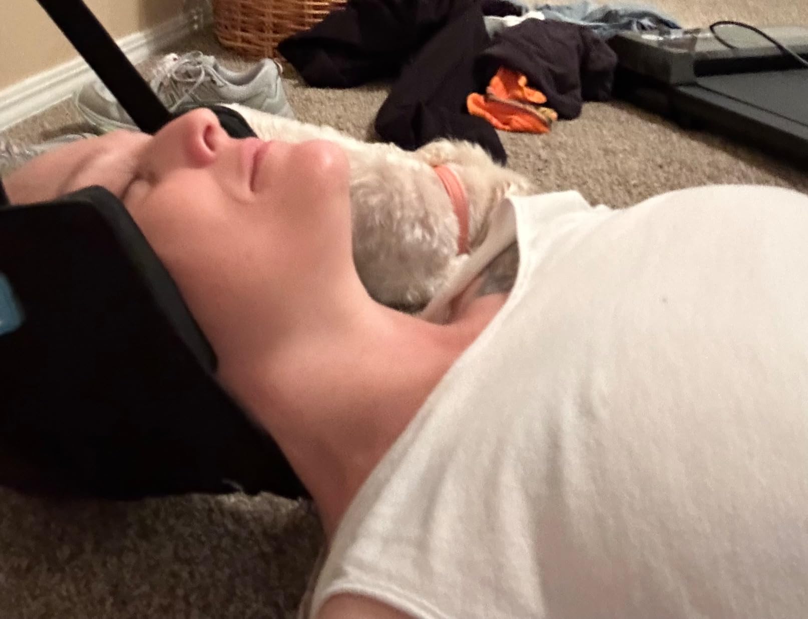 The Original Neck Hammock Neck Stretcher - Cervical Traction Device for Neck Decompression - Portable Device for Neck Tension Relief customer photo 1