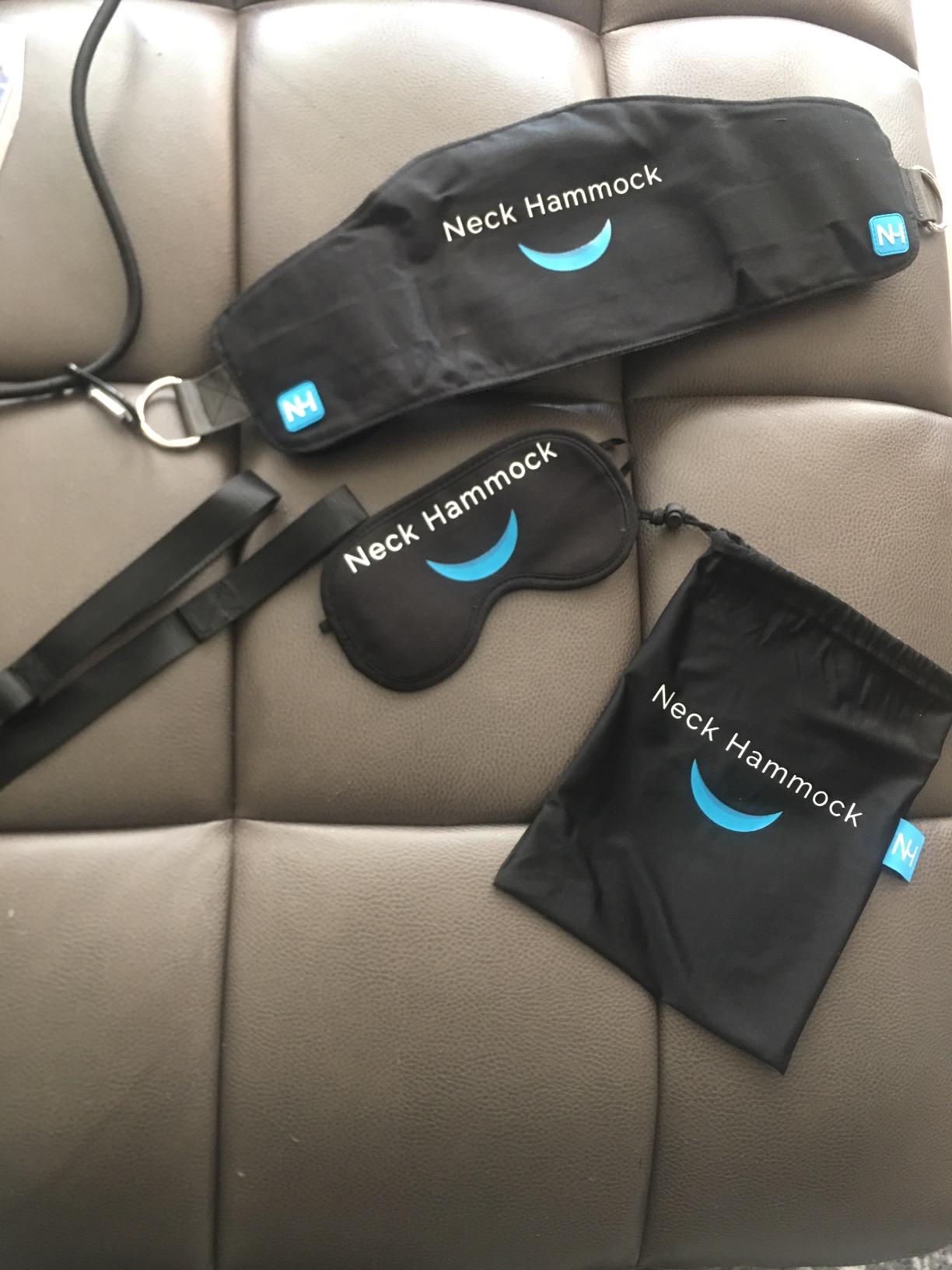 The Original Neck Hammock Neck Stretcher - Cervical Traction Device for Neck Decompression - Portable Device for Neck Tension Relief customer photo 2