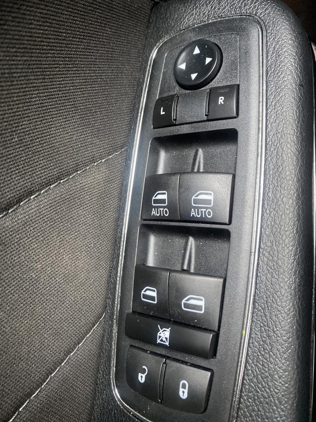 Master Power Window Switch Driver Side Front Left for Dodge Models | Door Control Button Fits 2016-2022 Ram 1500 2500 3500, 2011-2019 Dodge Charger, 2011-2020 Chrysler 200 300, Replaces 68139805AB customer photo 1