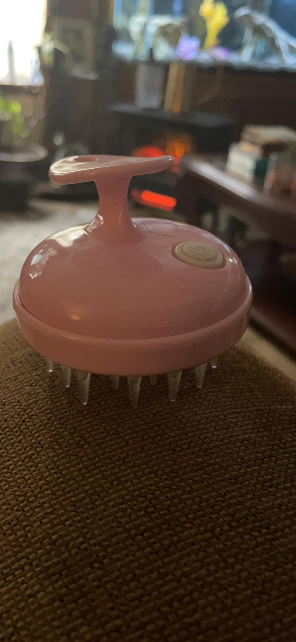 Scalp Massager Electric Hair Growth Scrubber for Dandruff Removal | 2 Modes, rechargeable, Silicone Head Massager Relaxing, Shampoo Brush Cleansing Exfoliating for All Hair Types and Textures customer photo 2