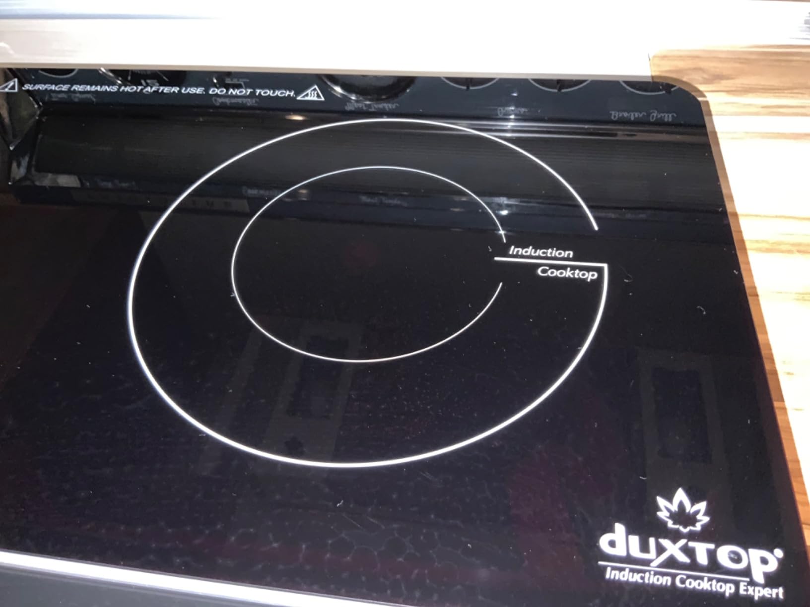 Duxtop LCD Portable Double Induction Cooktop 1800W Digital Electric Countertop Burner Sensor Touch Stove, 9620LS/BT-350DZ | Induction Cooktop 2 Burner Digital Electric Sensor Touch Stove BT-350DZ customer photo 2