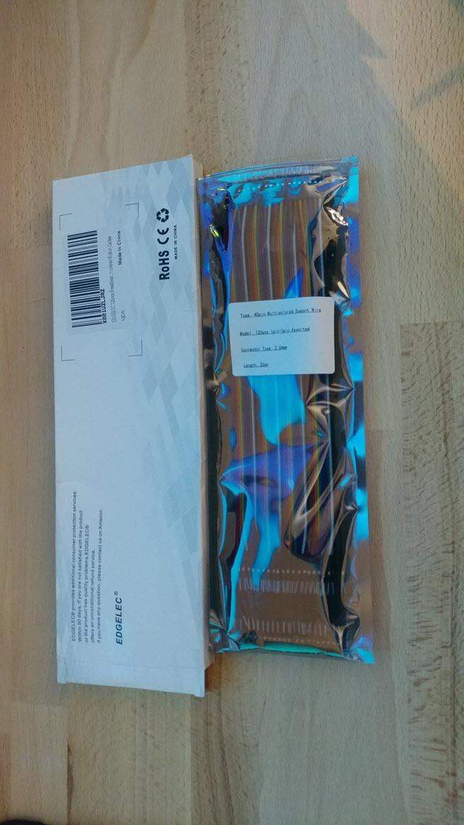 120pcs 20cm Breadboard Jumper Wires Dupont Cable Assorted Kit | 10cm 15cm 30cm 40cm 50cm 100cm Optional Male to Female Male to Male Female to Female Multicolored Ribbon Cable customer photo 1