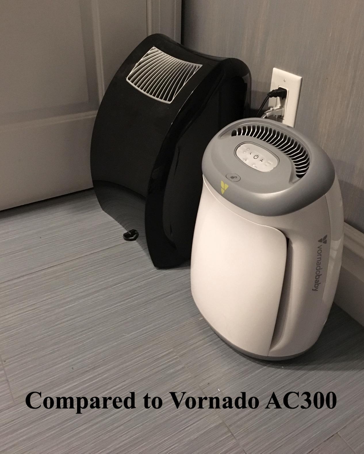 Vornadobaby Purio Nursery Air Purifier with True HEPA Filter, Safety Features, and Soothing Glow, White customer photo 1