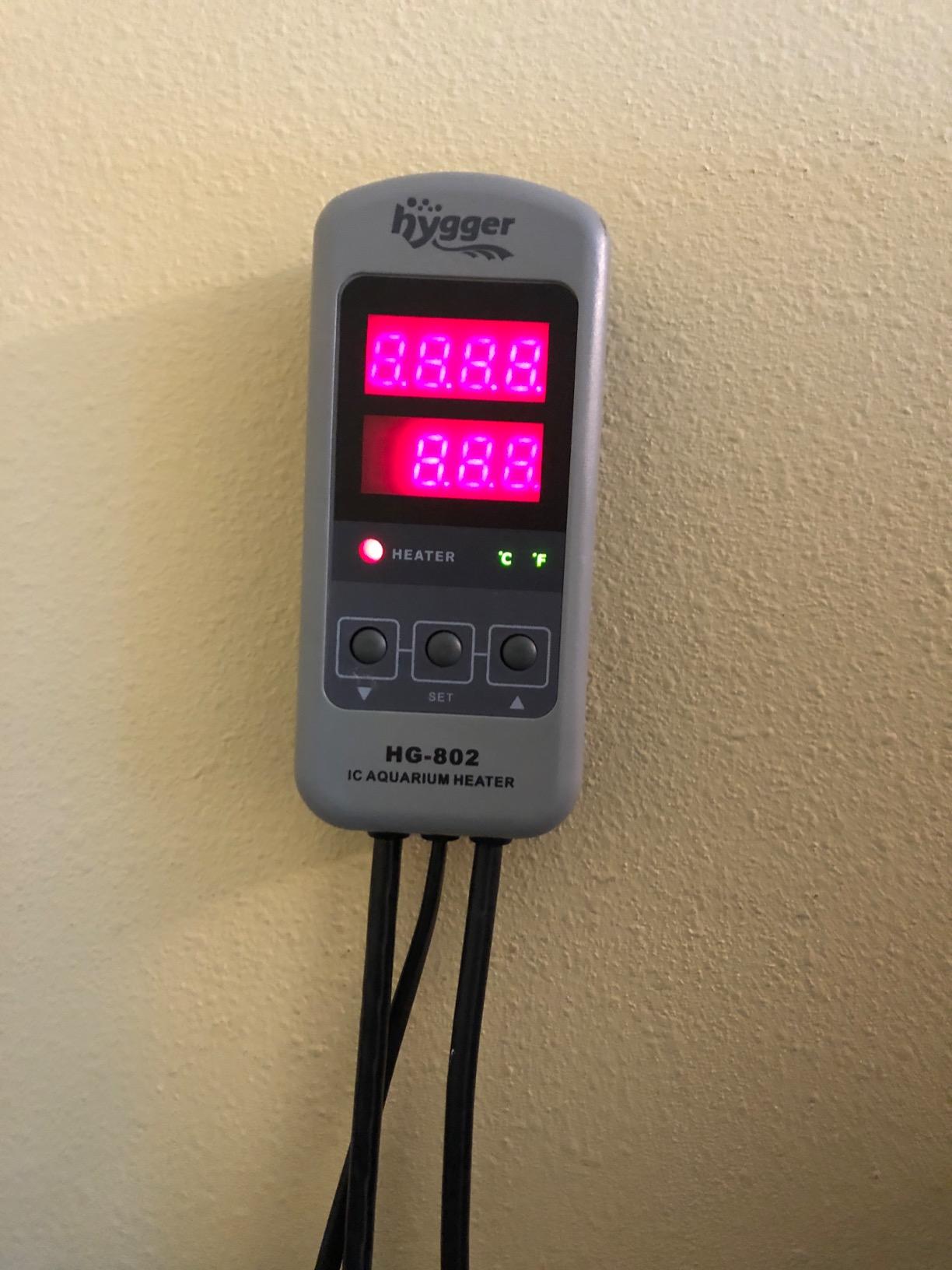 hygger Pinpoint Saltwater Aquarium Heater with Digital Thermostat IC Temp Controller, Titanium Tube Submersible Fish Tank Heater for Coral Reef 200 Watt customer photo 1