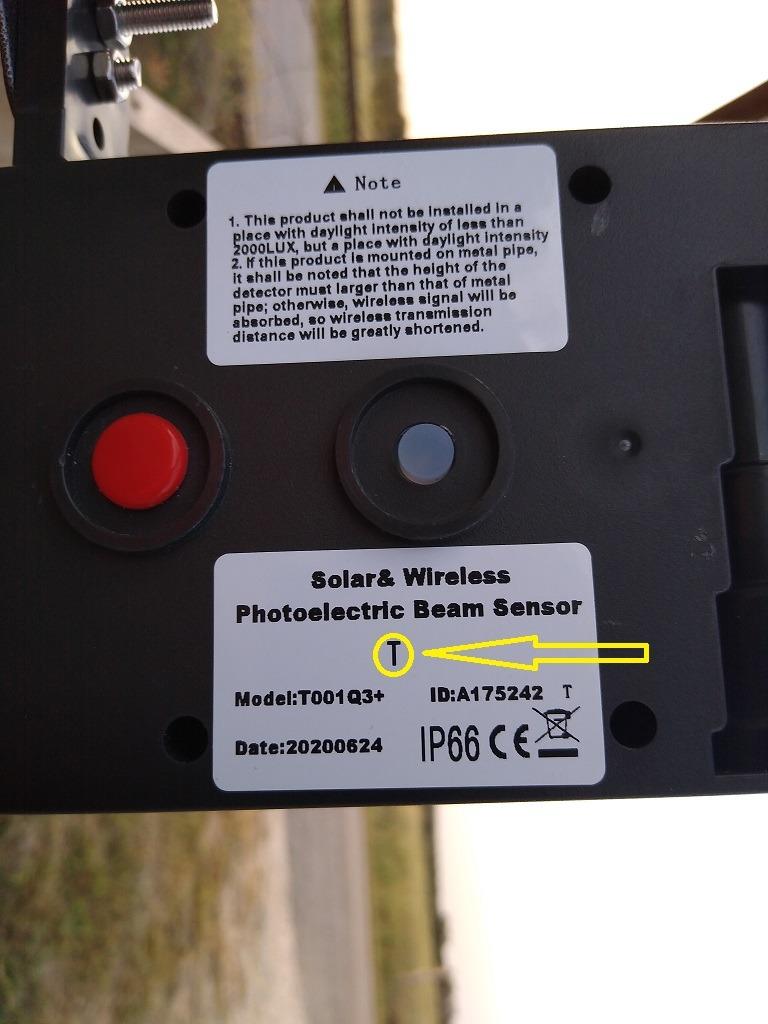 HTZSAFE Solar Wireless Driveway Alarm System-300 Feet Wide Sensor Range, 1/2 Mile Long Transmission customer photo 2