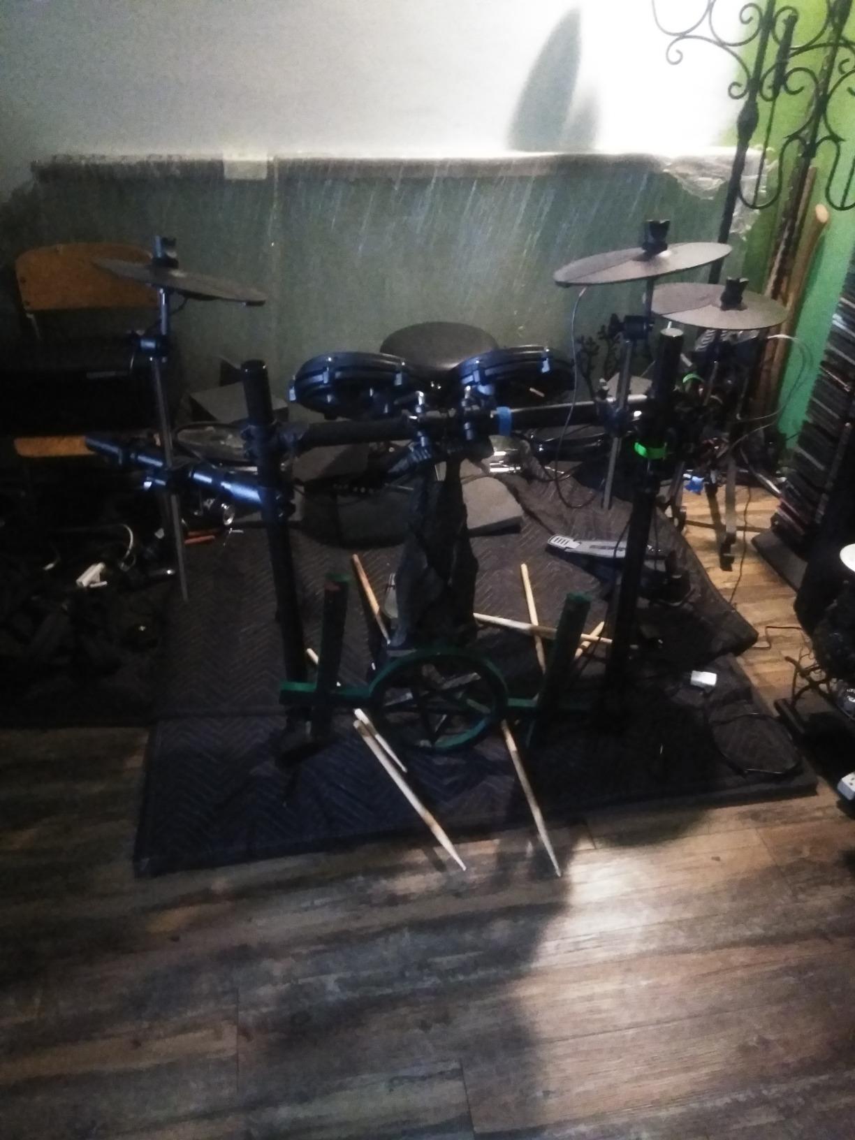 Alesis Turbo Mesh Kit Electric Drum Set | Compact Design, 8