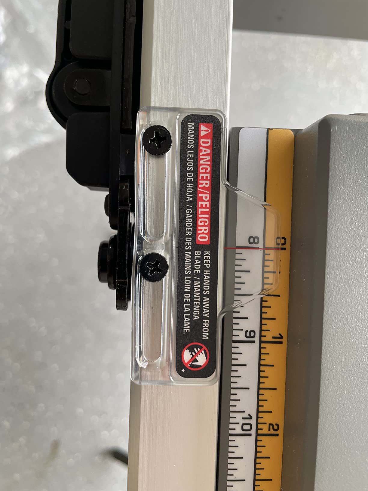 DEWALT Table Saw, 10 Inch, 15 Amp, 32 1/2-Inch Rip Capacity, Dust Collector, Scissor Stand (DWE7491X) customer photo 2