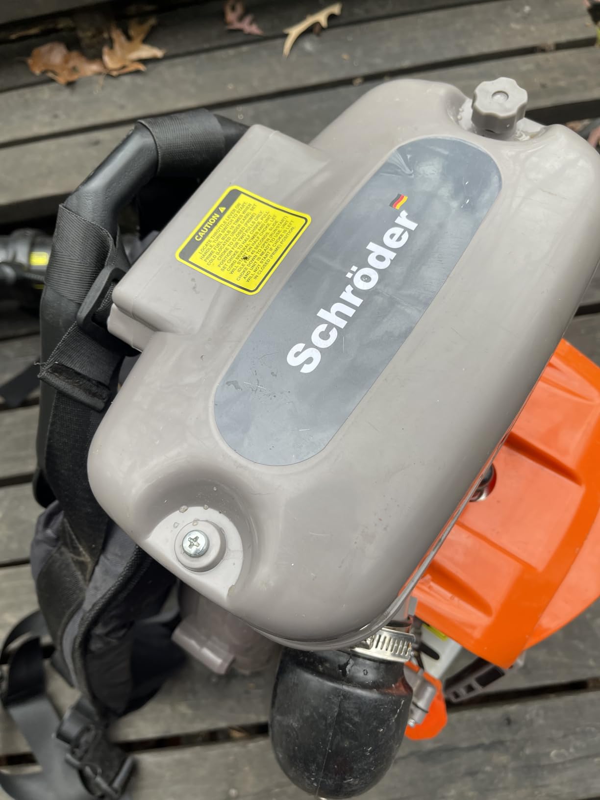 Schröder Backpack Leaf Blower - SR-6400L - 63.3 cc 3.7 HP Engine customer photo 2