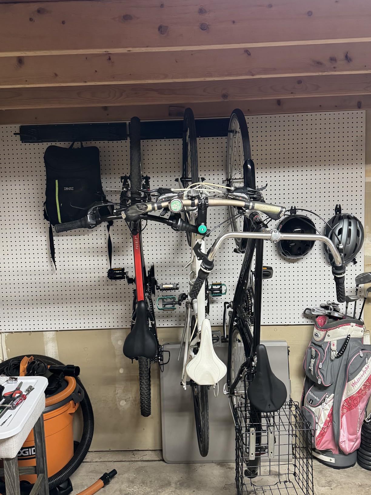 Ultrawall Stainless Steel Bike Storage Rack,6 Bike Storage Hanger Wall Mount for Home & Garage Holds Up to 300lbs, Black customer photo 2