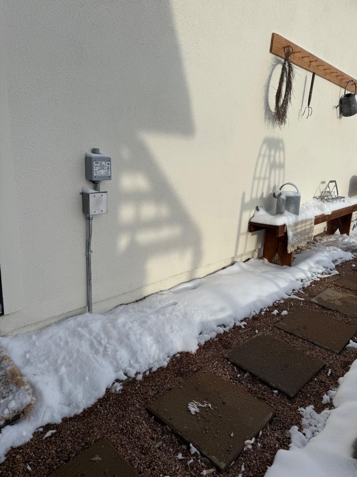 130 Sqft Embedded Heated Driveway System | 240V, 37 Watts per Sqft, Single-Circuit Heated Outdoor Snow Melting Mat w/Automatic Temperature/Moisture Activator customer photo 2