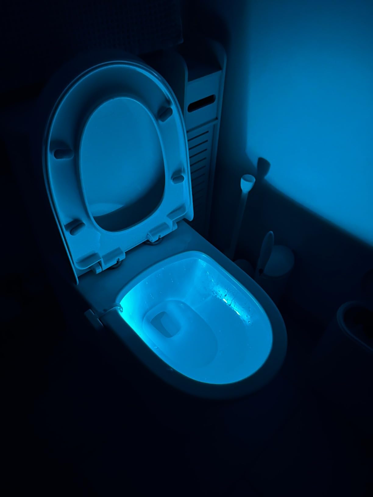Chunace Toilet Light Motion Sensor for Bathroom, Funny Gag Gifts | 16 Color LED Night Light, Cool White Elephant Stuff for Adults, Unique & Unusual Stocking Stuffer Gadgets for Men customer photo 2