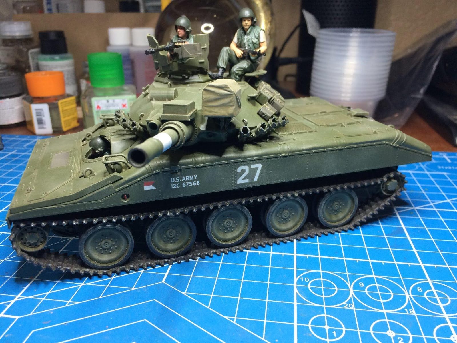 Tamiya 35365 1/35 US Airborne Tank M551 Sheridan Plastic Model Kit customer photo 2