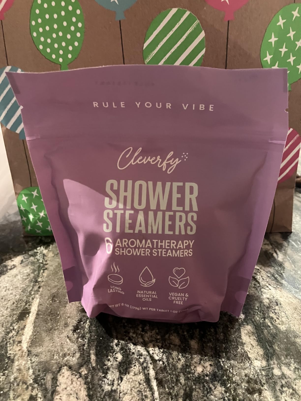 Cleverfy Shower Steamers Aromatherapy Gifts for Women and Men, 6 Tablets customer photo 2