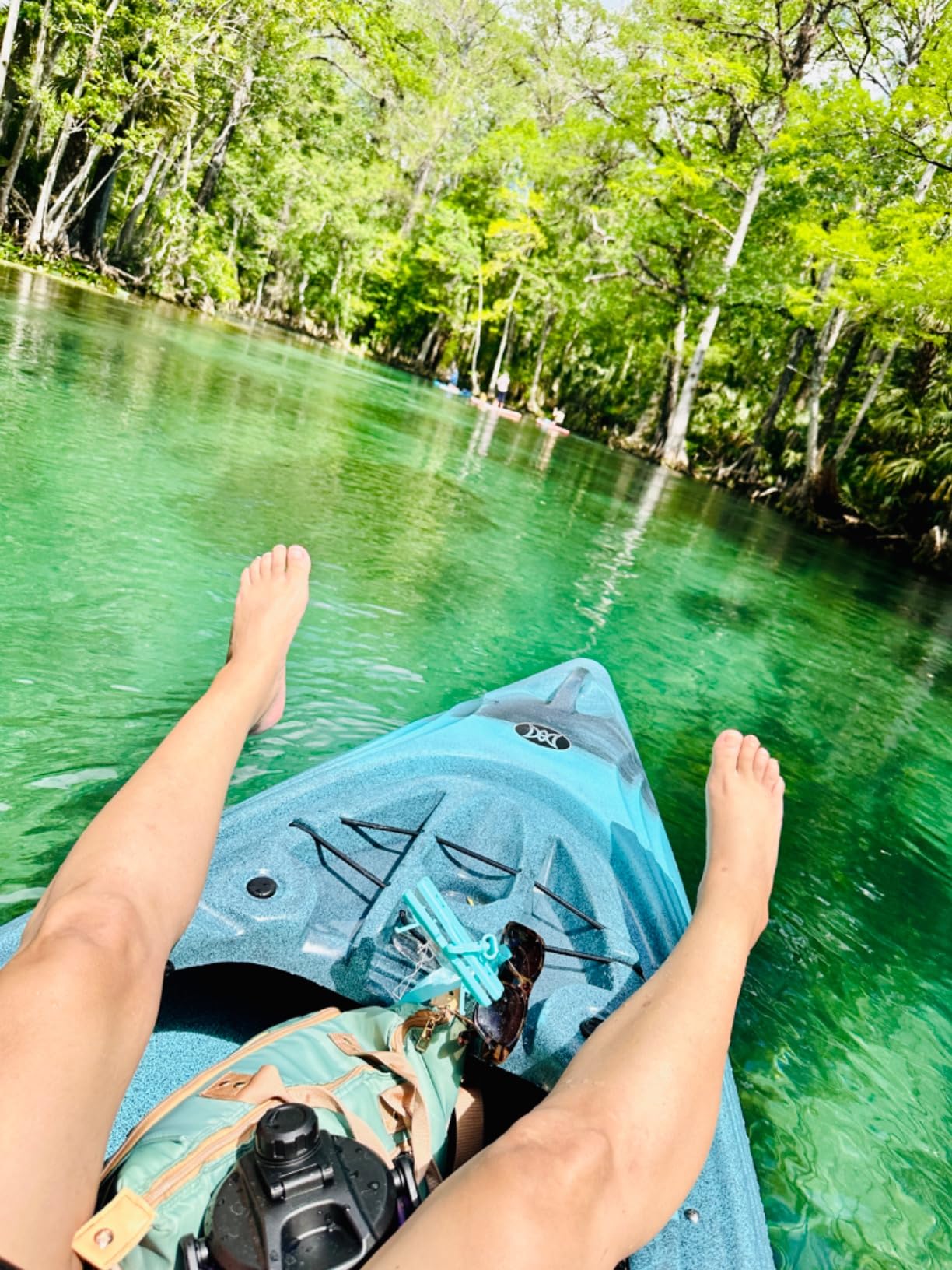 Joyride - Sit Inside Kayak for Adults and Kids - Recreational and Multi-Water Kayak with Selfie Slot customer photo 1