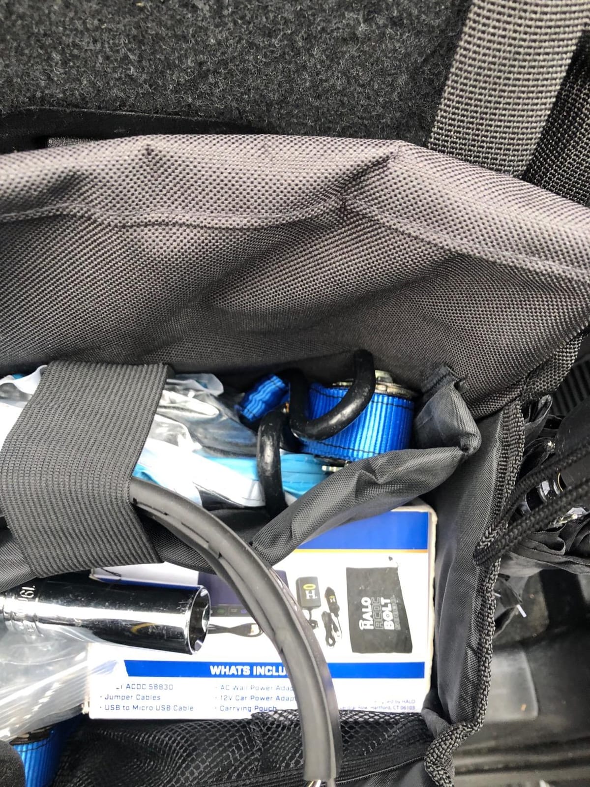 Tidify Car Front Seat Organizer [2025 UPDATED] with Dedicated Tablet and Laptop Storage Stabilizing Side Straps Soft Adjustable Shoulder Strap and Hardened Buckles Your Office Away from Office customer photo 2