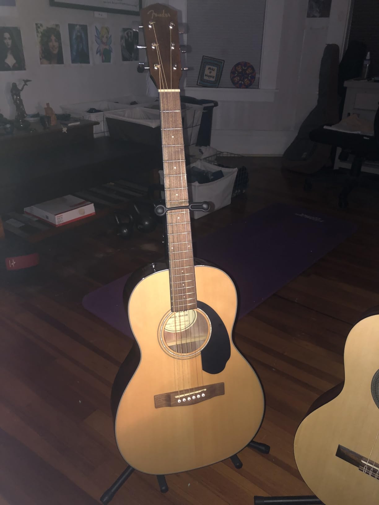 Fender CP-60S Parlor Acoustic Guitar, with 2-Year Warranty, Natural customer photo 1