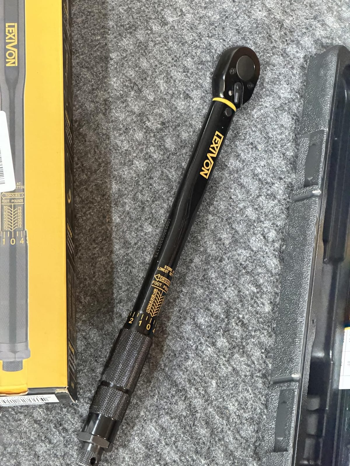 LEXIVON 3/8-Inch Drive Click Torque Wrench 10~80 Ft-Lb/13.6~108.5 Nm (LX-182) customer photo 1