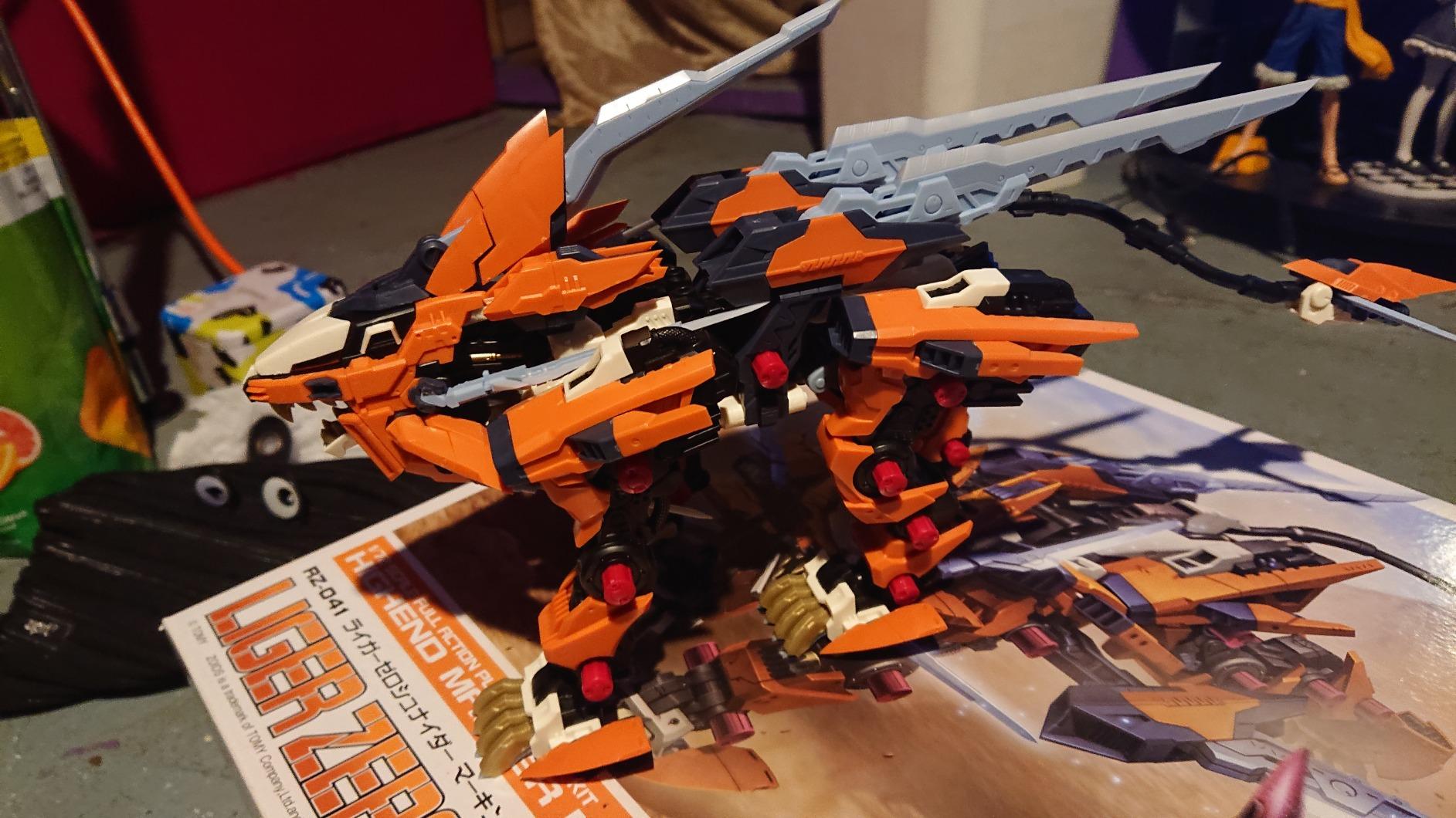 Kotobukiya ZOIDS RZ-041 Liger Zero Schneider Marking Plus Ver., Total Length: Approx. 12.6 inches (320 mm), 1/72 Scale Plastic Model customer photo 1