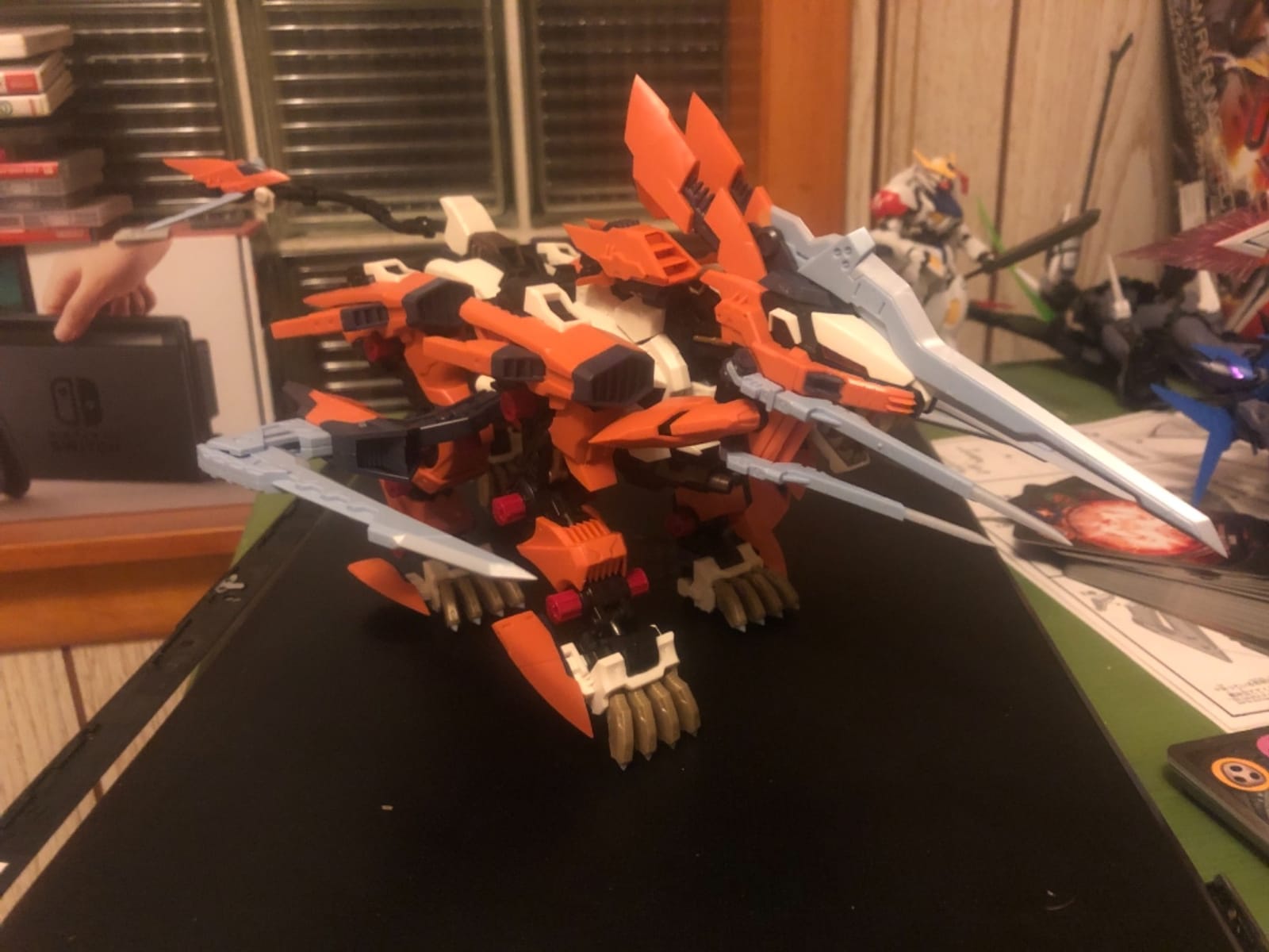 Kotobukiya ZOIDS RZ-041 Liger Zero Schneider Marking Plus Ver., Total Length: Approx. 12.6 inches (320 mm), 1/72 Scale Plastic Model customer photo 2
