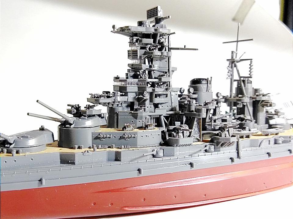 Fujimi Model 1/700 Ship Next Series No. 15 Japanese Navy Battleship Haruna, 1950/Operation Kai-ichi, Color Coded, Plastic Model Ship NX15 customer photo 1