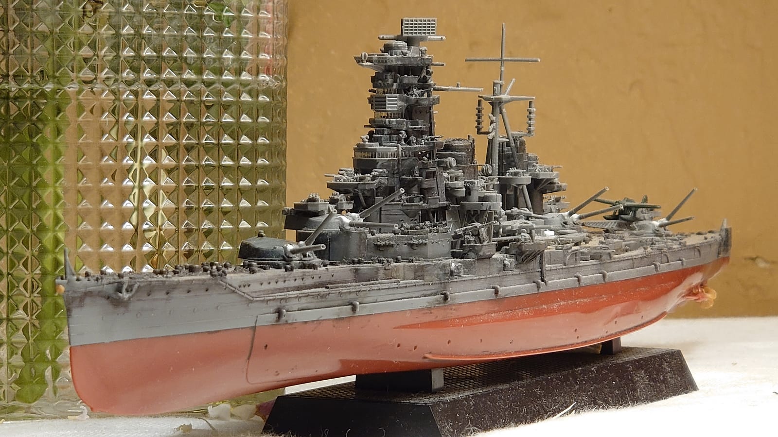 Fujimi Model 1/700 Ship Next Series No. 15 Japanese Navy Battleship Haruna, 1950/Operation Kai-ichi, Color Coded, Plastic Model Ship NX15 customer photo 2