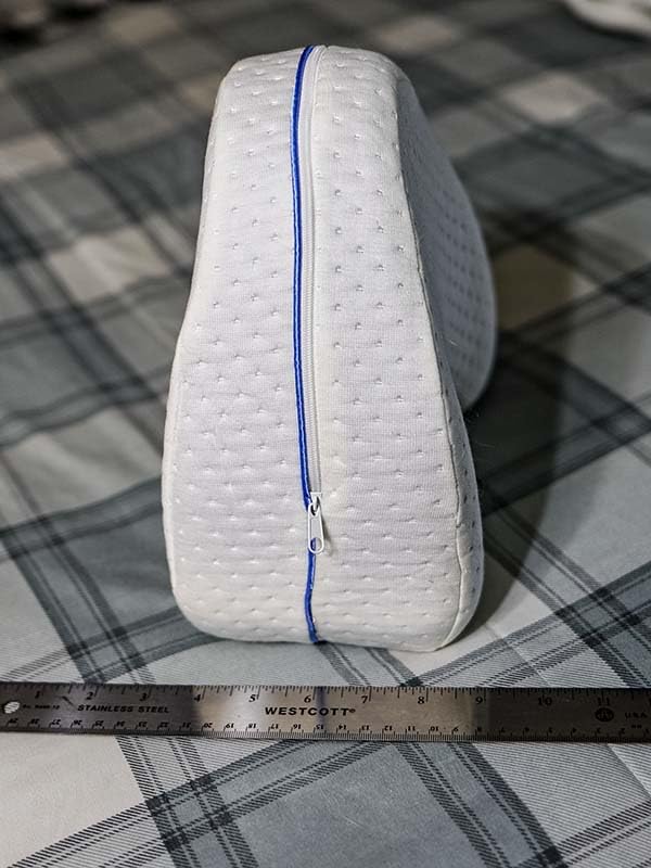 Contour Legacy Leg & Knee Foam Support Pillow for Side Sleepers - Relief for Back, Hips, Knees, Joints, Nerves & Muscles customer photo 1