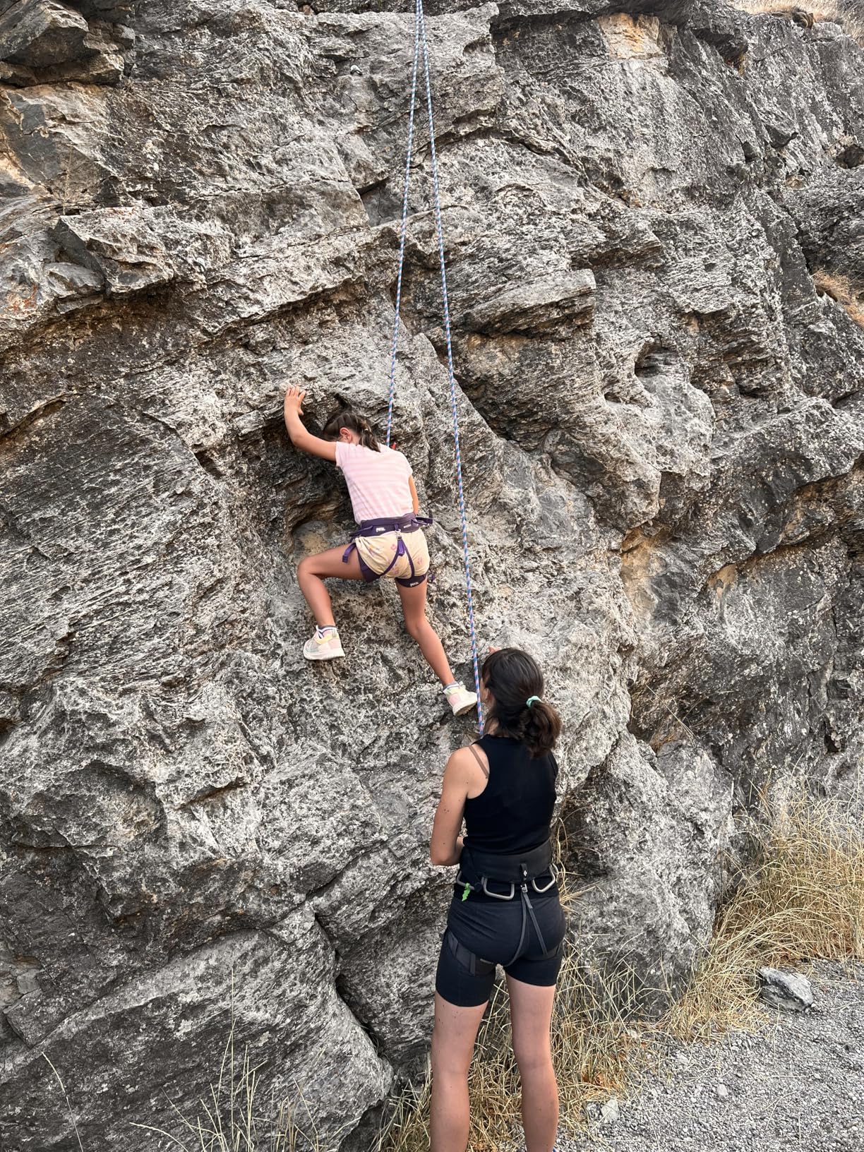 PETZL MACCHU Kids' Rock Climbing Harness | Adjustable Seat Harness for Children Less Than 40kg / 88 lbs customer photo 1
