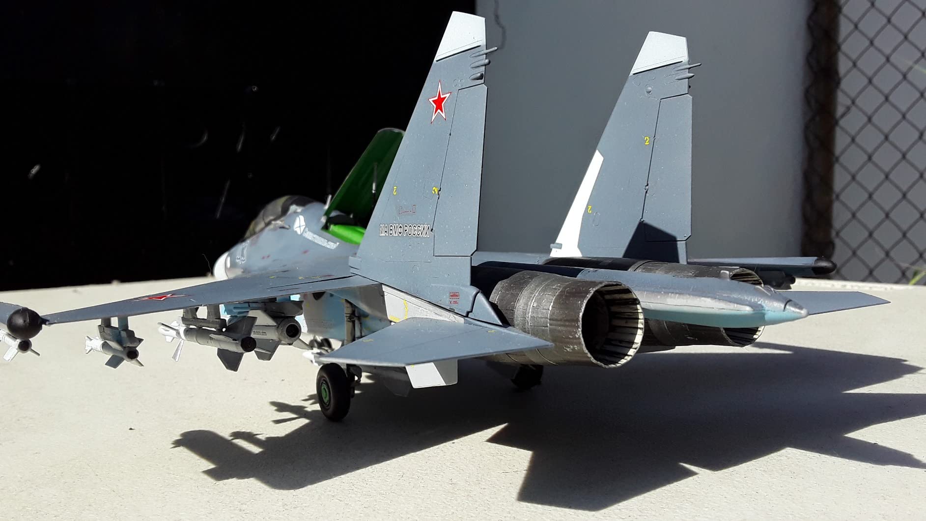 7314 - Russian Air Superiority Fighter SU-30SM Flanker C - Plastic Model Kit Scale 1/72 customer photo 2