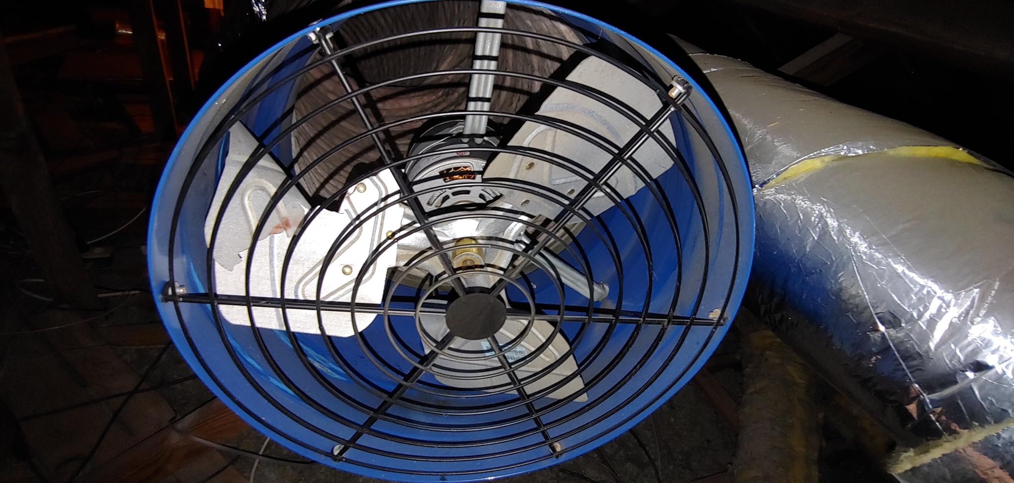 QA-Deluxe 5500 Whole House Fan | Energy Efficient | Plug & Play, 2 Speed Remote with Temp & Timer Control | R-5 Insulated Damper | Easy Installation | 10-Year Motor Warranty | Made in USA customer photo 2