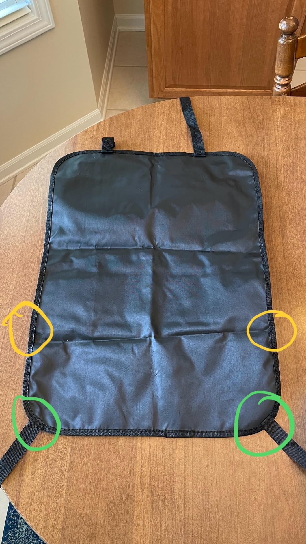 Backseat Car Organizer w/ 10 Storage Pockets 11