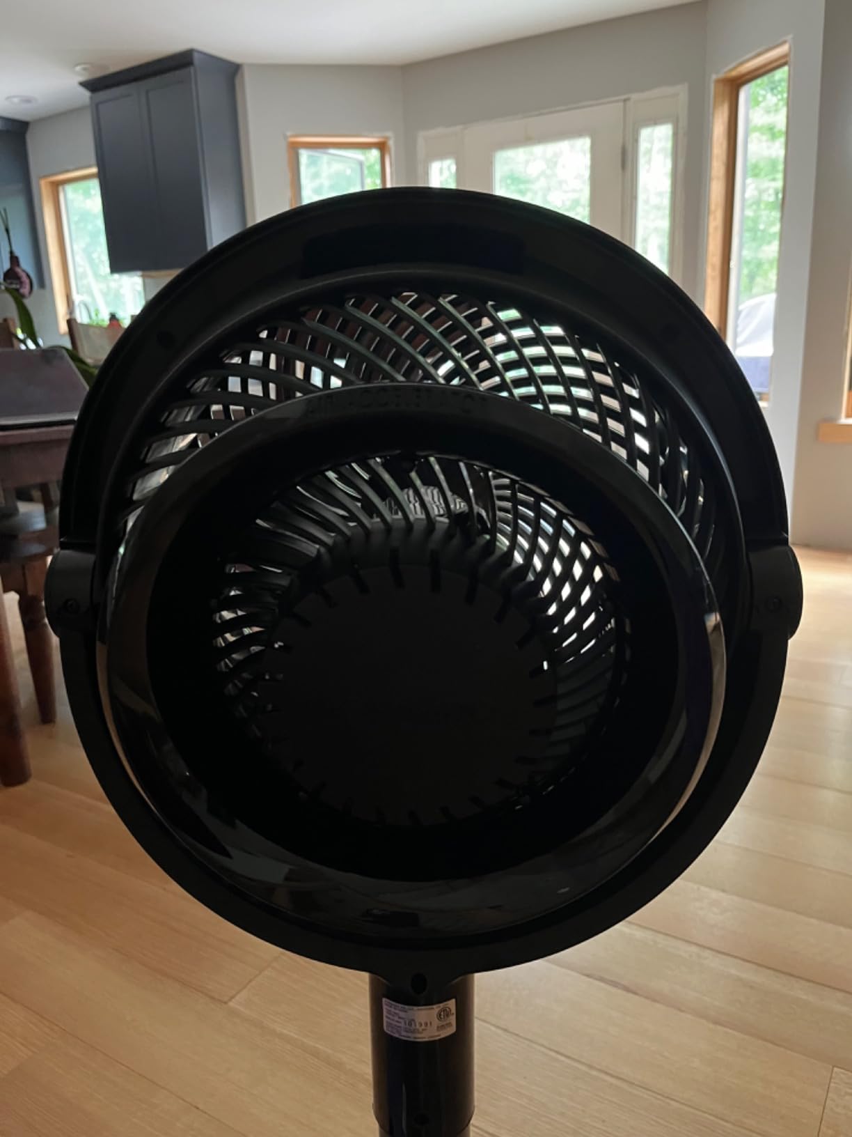 Vornado 7803 Large Pedestal Whole Room Air Circulator, Fan with Adjustable Height, 33-40 in, 3 Speed Settings, Removable Grill for Cleaning, Black Standing Floor Fan for Bedroom customer photo 1