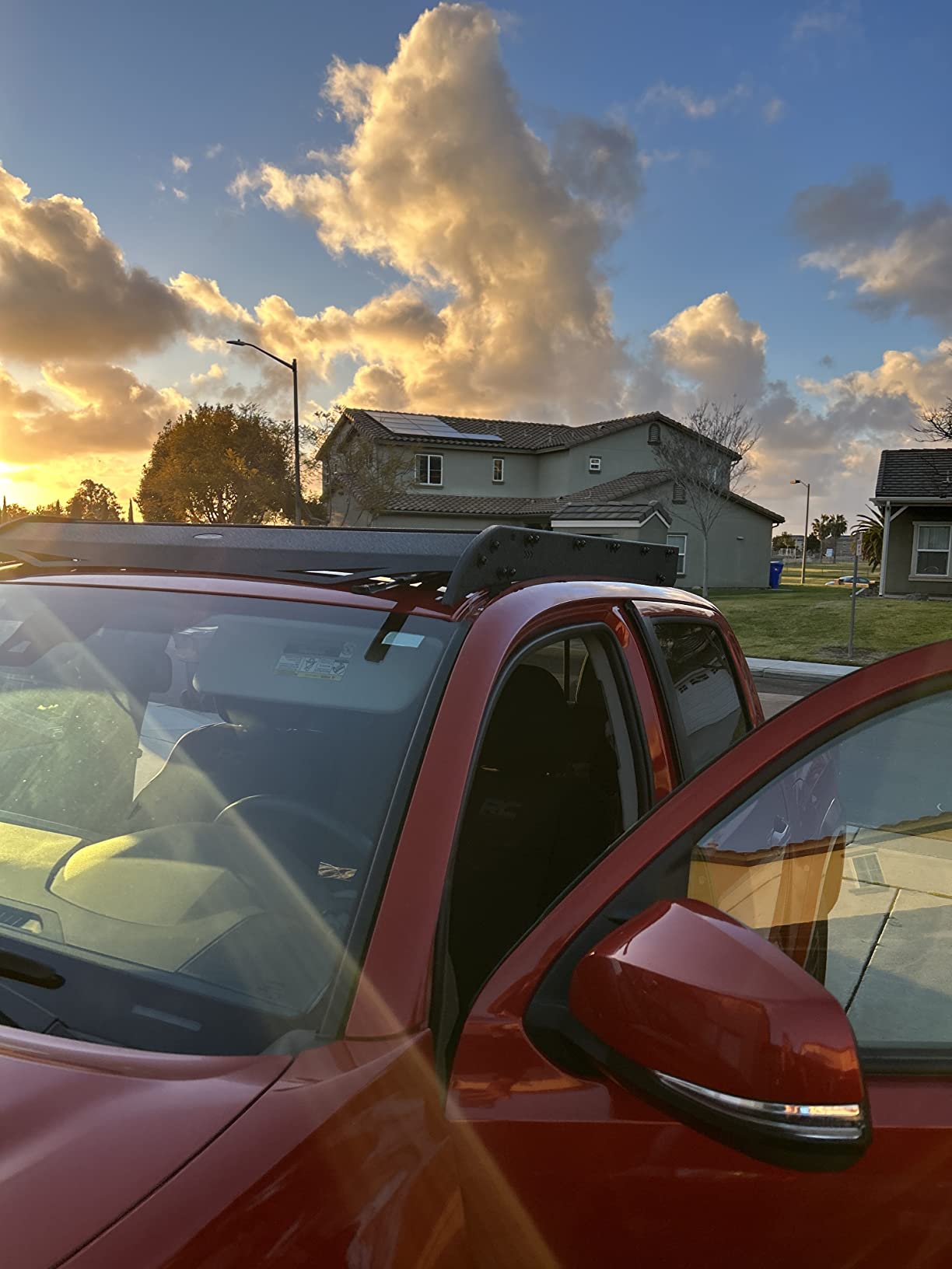 Hooke Road Tacoma Roof Rack Aluminum Crsssbars for 2005-2023 Toyota Tacoma 2nd 3rd Gen (Double Cab Only), Overland Cargo Carrier Basket customer photo 2