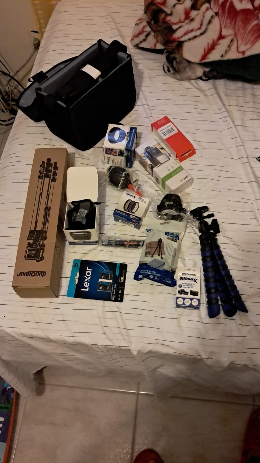 Canon EOS Rebel T7 DSLR Camera with EF 18-55mm and 75-300mm Double Zoom Kit Bundle with 500mm Preset Telephoto Lens, Camera Bag, 64GB Memory Card, Photography Pro Guidebook and Accessories (13 Items) customer photo 1