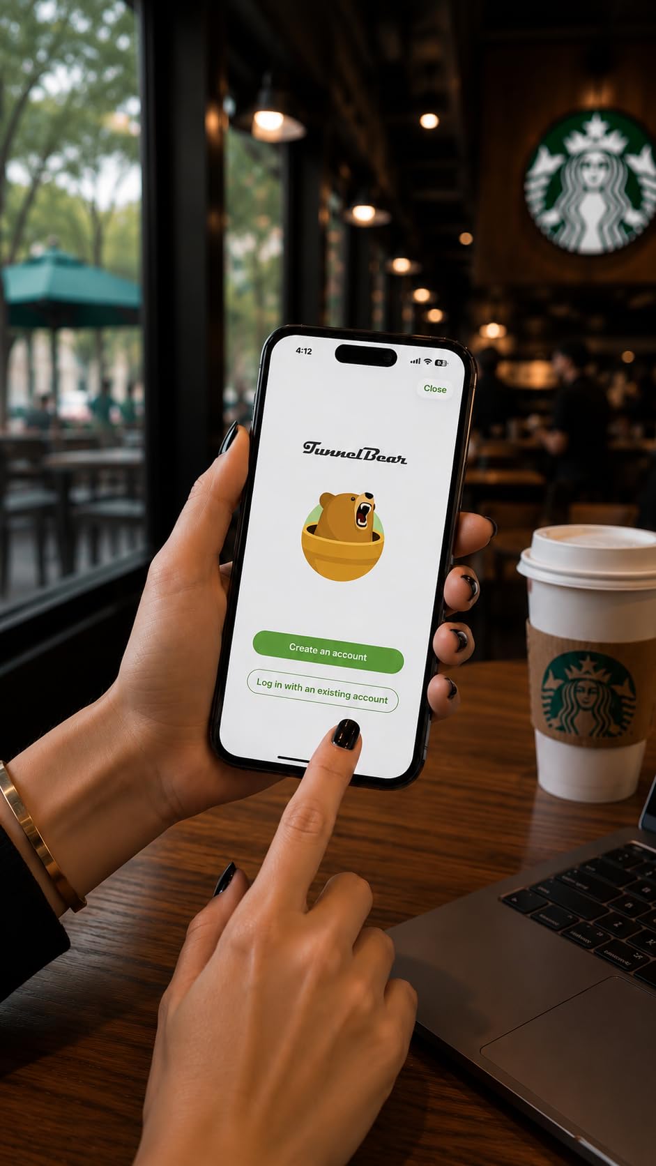 TunnelBear VPN Software, 1-Year Subscription, Unlimited Data and Devices | Encrypt your internet connection to keep your online activity private on any network customer photo 1